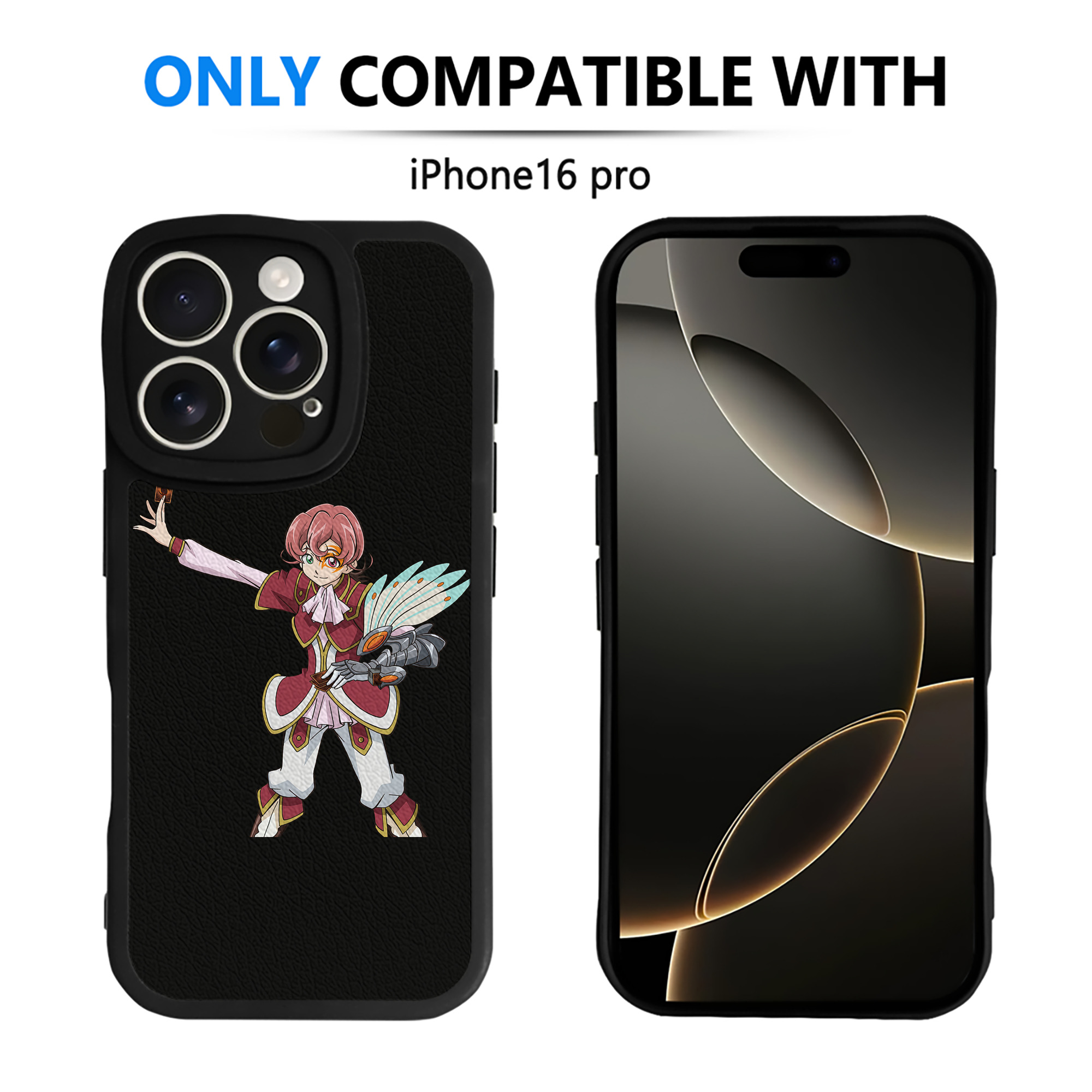 遊☆戯☆王 Yu-Gi-Oh! 【iPhone 16シリーズ対応】シリコンスマホケース（レザー調） 材質：シリコン